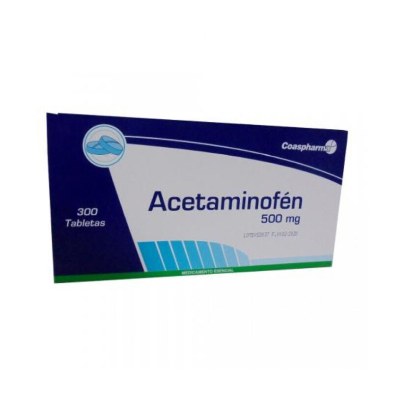 Acetaminofen Pastillas X Unds Caoba