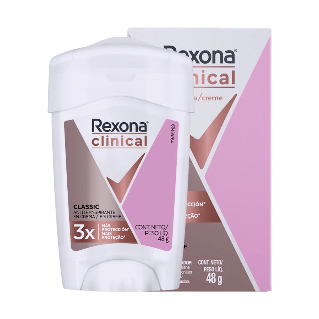 DESODORANTE REXONA CLINICAL MUJER x 30 GR $3,040