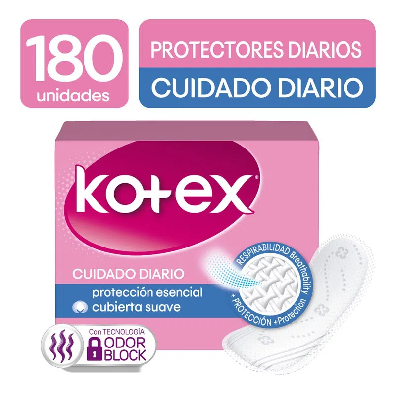 Protector Kotex X 180 Unds