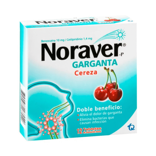 Noraver Garganta Oferta  X 12 Unds
