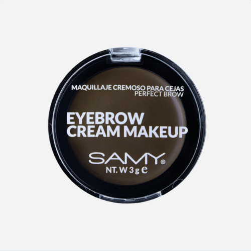 Maquillaje Cremoso Samy Para Cejas Café Oscuro #2
