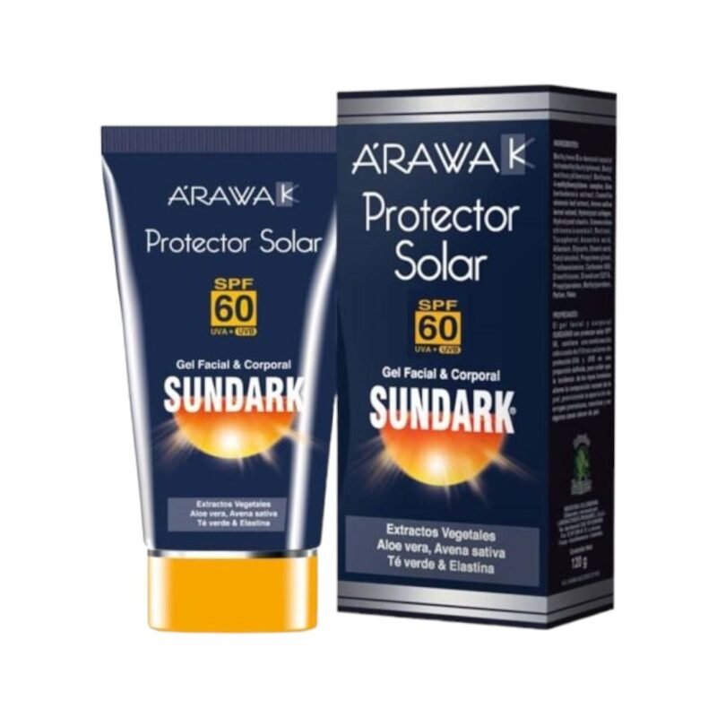 1000024332.jpg Bloqueador Arawak Sundark FPS 60 Gel X 120 Gr
