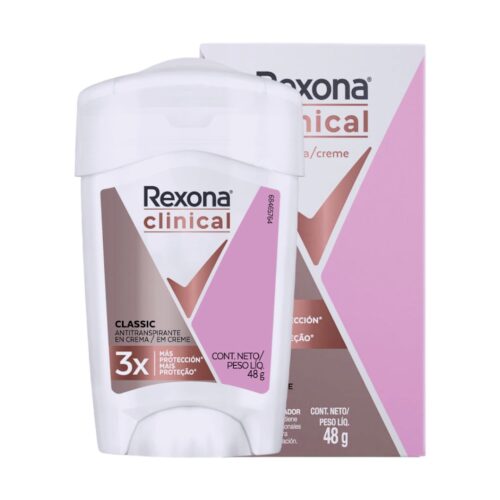Desodorante Rexona Clinical Crema Classic Mujer X 48 Gr