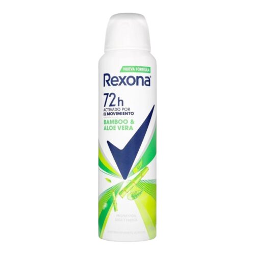 Desodorante Rexona Aerosol Bamboo y Aloe Vera X 150 ML