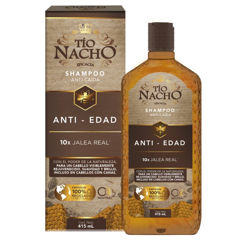 Shampoo Tío Nacho Anti Edad x 415 ml