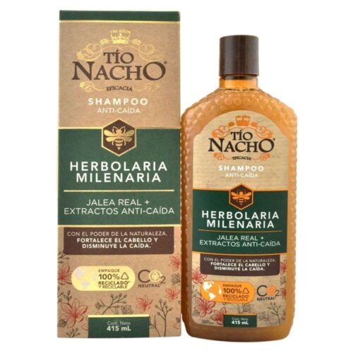 Shampoo Tío Nacho Herbolaria Milenaria x 415 ml