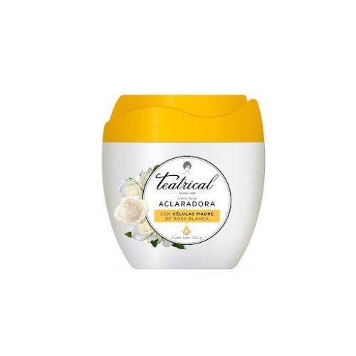 Crema Facial Teatrical Aclaradora X 100 Gr