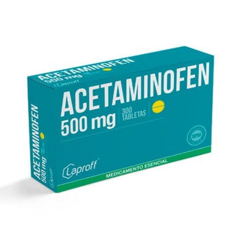 Acetaminofen Pastillas X 300 Unds