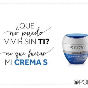 Crema Facial Ponds Azul X 100 Gr