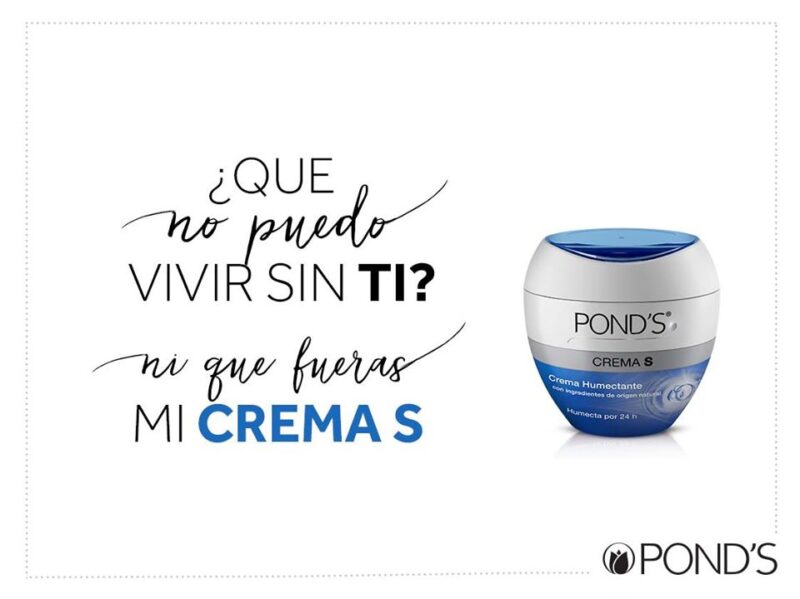Crema Facial Ponds Azul X 100 Gr