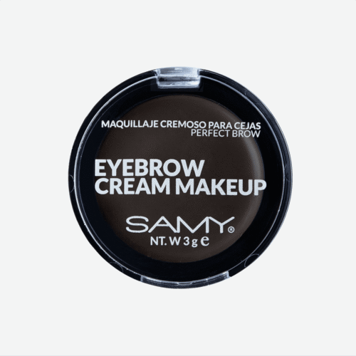 Maquillaje Cremoso Samy Para Cejas Café Oscuro #2