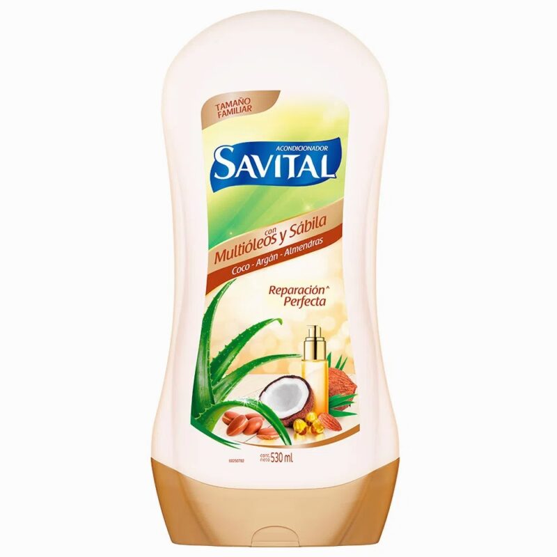 Acondicionador Savital Multióleos y Sábila X550ML