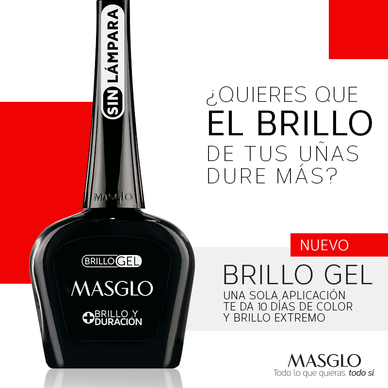 Brillo Gel Masglo sin Lámpara