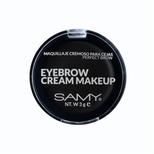 Maquillaje Cremoso Samy Para Cejas Negro #3