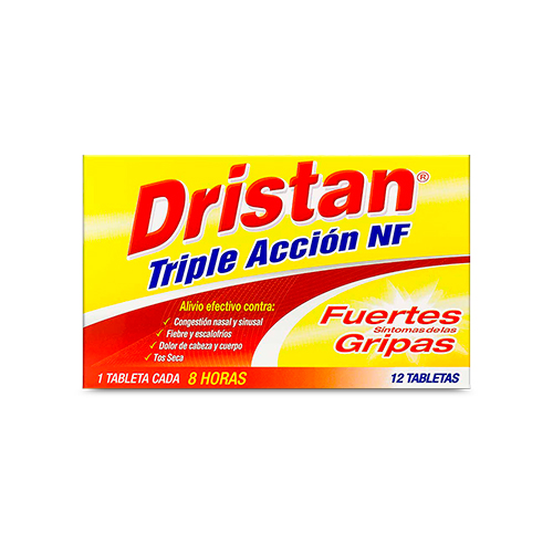 Dristan Triple Accion X 12 Unds