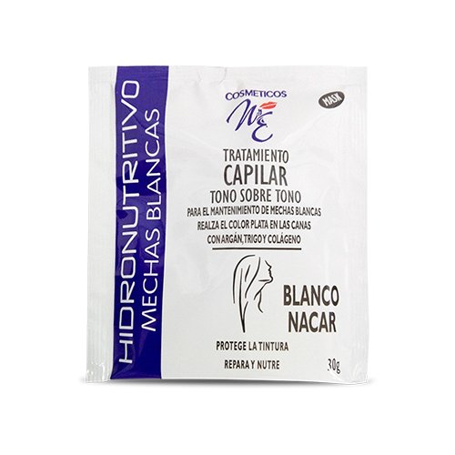 42821.jpg Matizante Hidronutritivo Sobre Blanco Nacar X 30 Gr