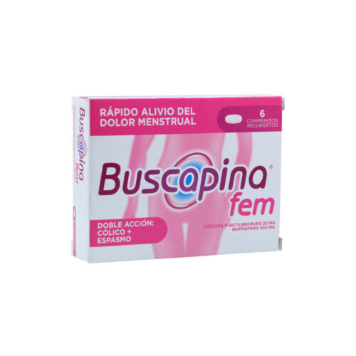 Buscapina Fem  X 6 Unds