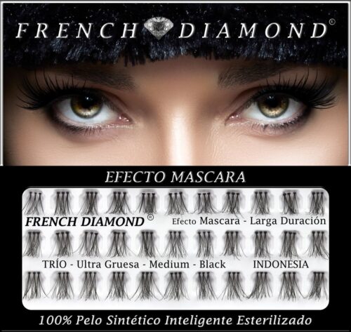 Pestañas French Diamond Trio