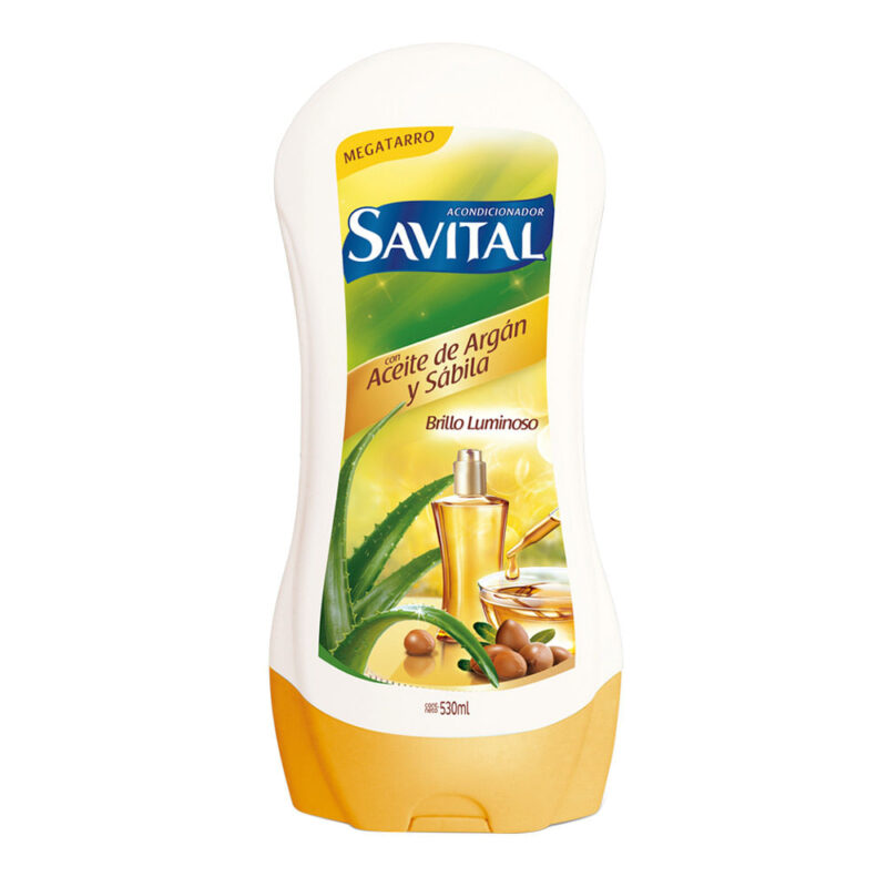 Acondicionador Savital Argán y Sábila X550ML