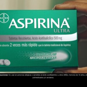 Aspirina ultra x 4 unidades