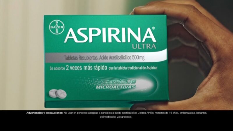 Aspirina ultra x 4 unidades