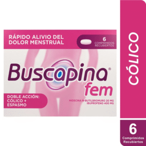 Buscapina Fem  X 6 Unds