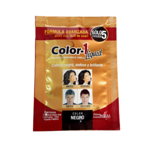 Tintura Color 1 Liquido Negro X 30 ML