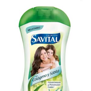 Colageno-y-Sabila.jpg Shampoo Savital Colágeno y Sábila X 550 ML
