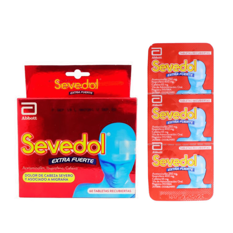 Sevedol Extra Fuerte X 6 Unds
