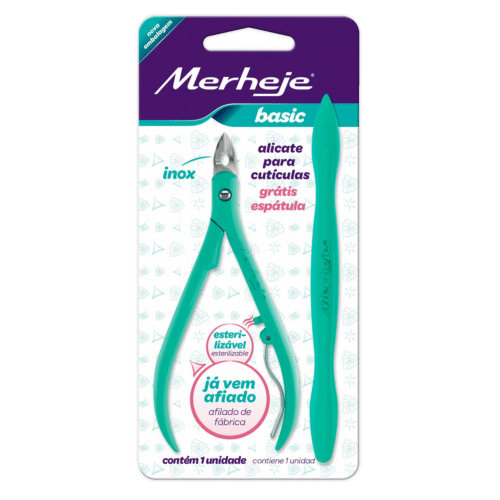 Cortacuticula Merheje Basic con Espátula