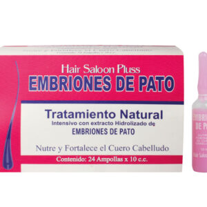 Ampolleta Hair Saloon Embrion De Pato