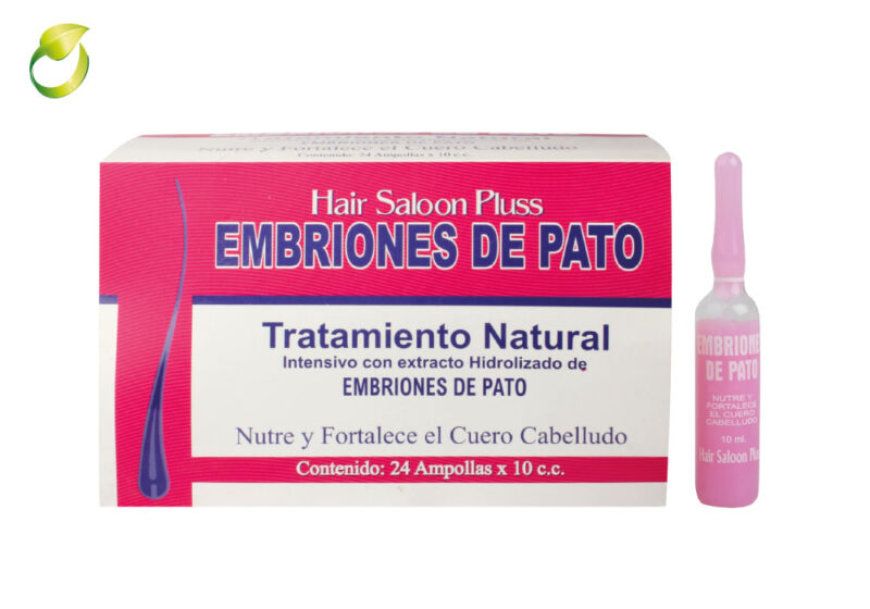 Ampolleta Hair Saloon Embrion De Pato