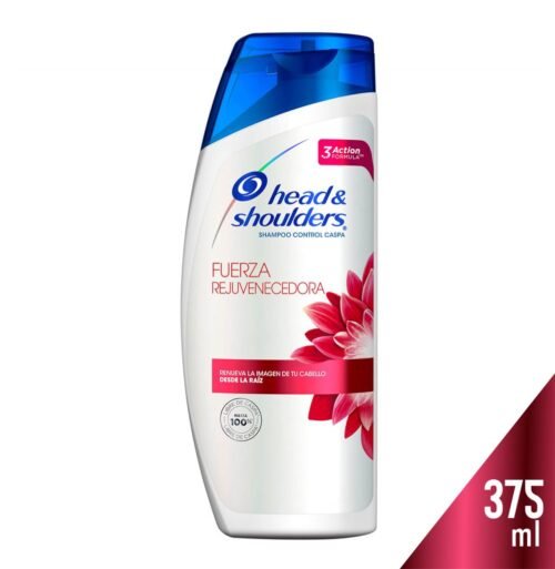 Shampoo Head & Shoulders Fuerza Rejuvenecedora X 375 ML