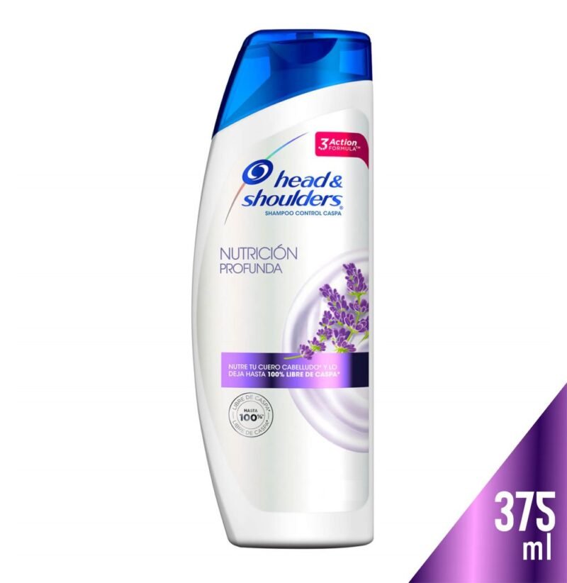 H_S_Nutricion_Profunda.jpg Shampoo Head & Shoulders Nutrición Profunda X 375 ML