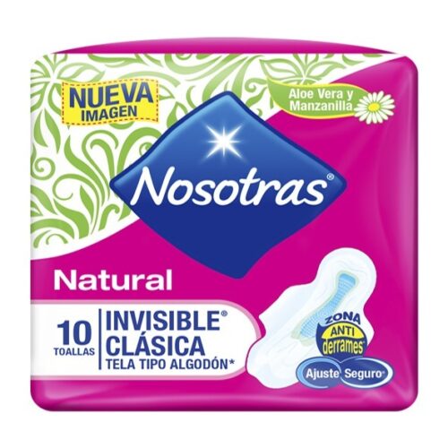 Nosotras Invisible Clasica  X 10 Unds