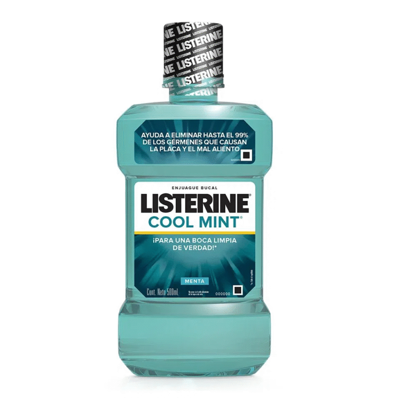 Enjuague Bucal Listerine Cool Mint X 500 ML