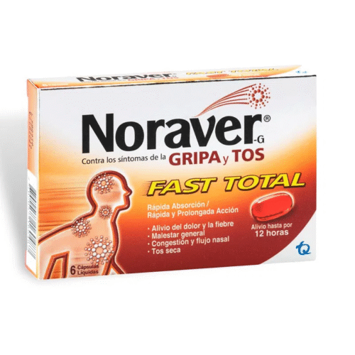 Noraver Fast X 6 Unds