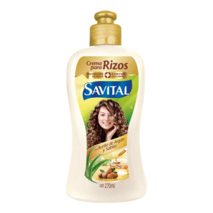 Crema De Peinar Savital Aceite De Argán y Sábila X 275 ML