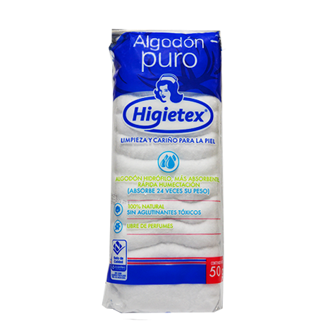 Algodon Higietex X50 Gr