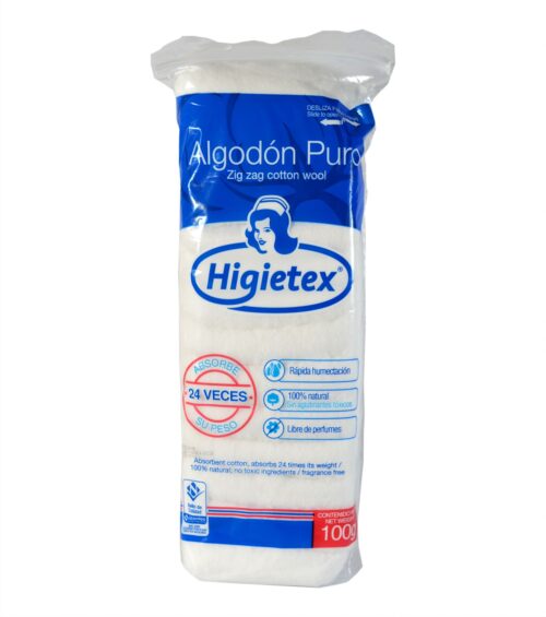 Algodón Higietex X 100 Gr