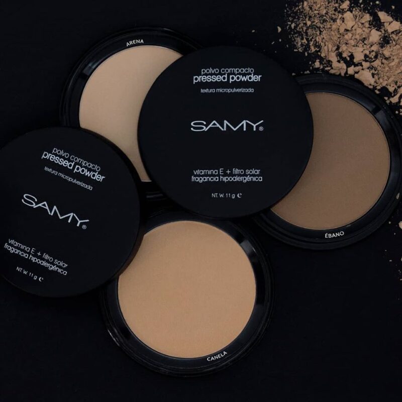 Polvo Samy Compacto Sin Espejo Tostado #7