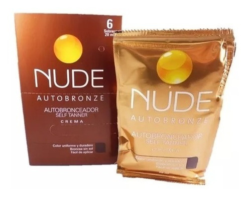 Autobronceador Nude Sobre X 20 ML