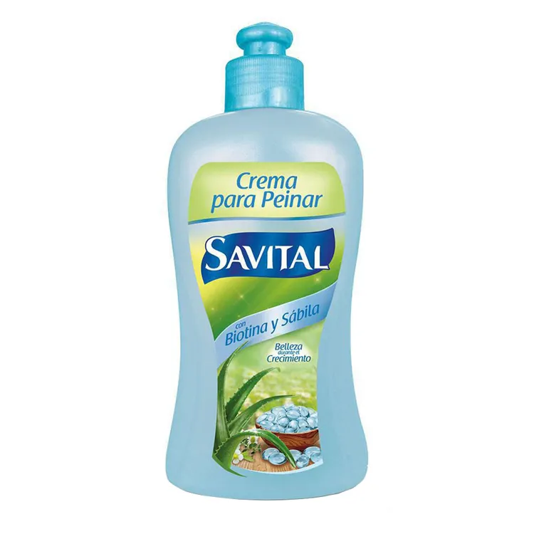 Crema De Peinar Savital Biotina y Sábila X 275 ML