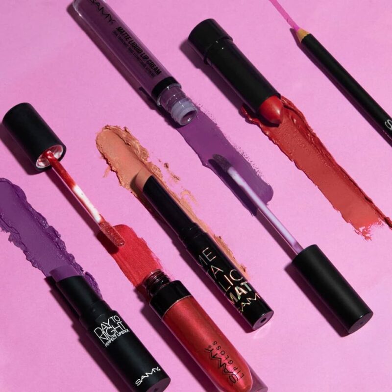 Brillo De Labios Samy Diamond Sparks #5 Fucsia Brillante