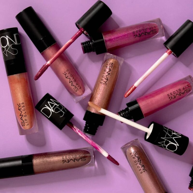 Brillo De Labios Samy Diamond Sparks #2 Rosa Bronce
