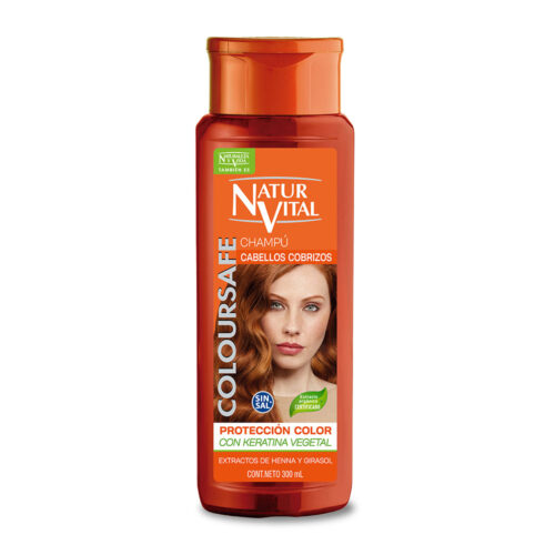 Shampoo Coloursafe Naturaleza Y Vida Cobrizo X 300 ML