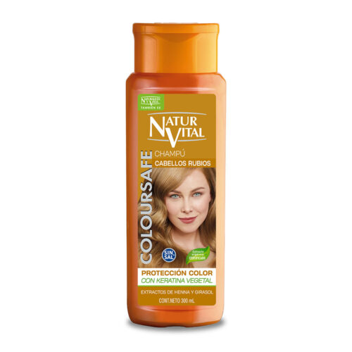 Shampoo Coloursafe Naturaleza Y Vida Rubio X 300 ML