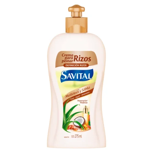 Crema de Peinar Savital Multioleos y Sábila X275ML