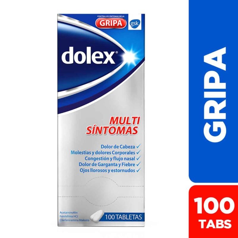 dolex_gripa_x100.jpg Dolex Gripa Caja X 100 Unds