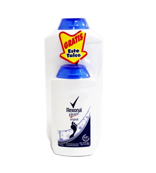Talco Rexona Efficient Oferta 180 + 55 Gr